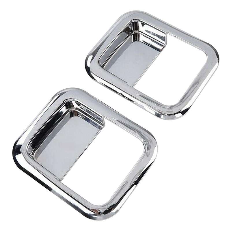Car Chrome External Door Handle Bowl Cover Trim for Wrangler TJ 1997-2006