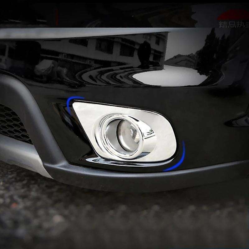 Car Chrome Front Rear Fog Light CoverTrim for Journey Freemont 2011 - 2018