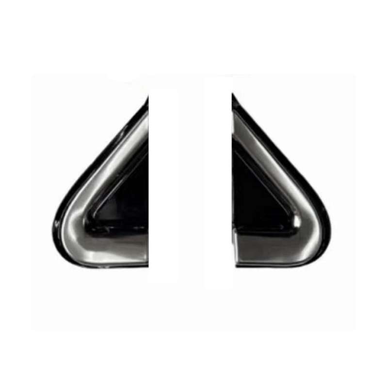 Car Chrome Front Window Triangle Plate Triangle Garnish Cover Panel for 2012-2016 68083130ad 680831
