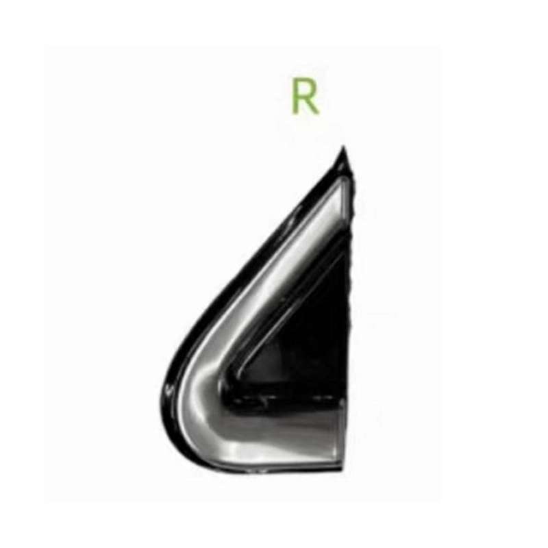 Car Chrome Front Window Triangle Plate Triangle Garnish Cover Panel for 2012-2016 68083130ad 680831