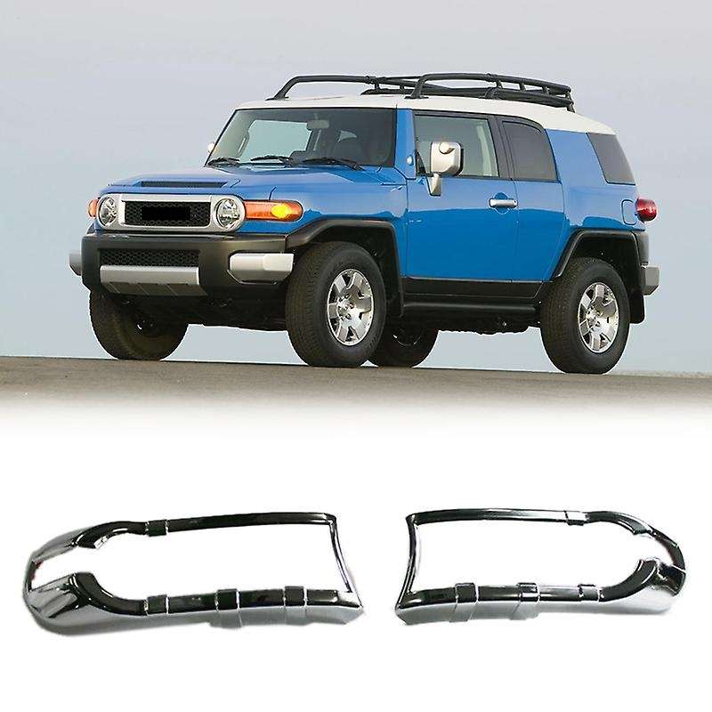 Car Chrome Front Fog Turn Light Hood Lamp Cover Trim for 2007-2014