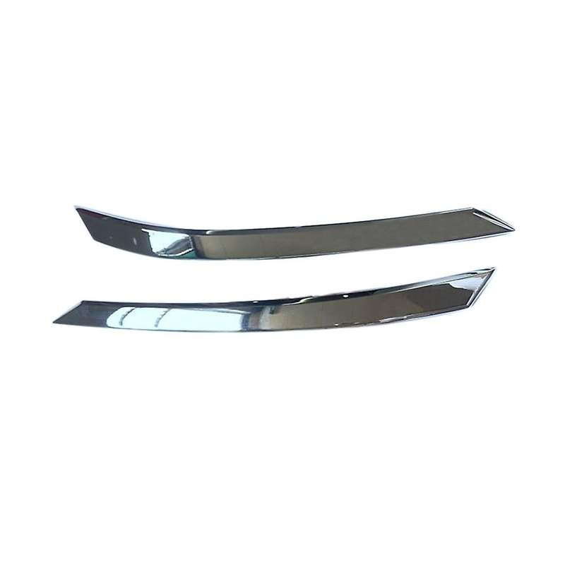 Car Chrome Headlamp Lamp Strip Cover Trim Fog Lights Strip Cover Styling Accessories for C27 2017-20