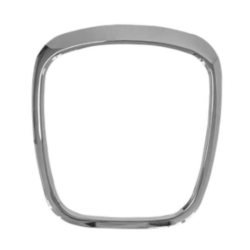 Car Chrome Steering Wheel Trim Cover Emblem Badge Frame Sequin Centering Sticker for  A3 A4 B6 B7 B8