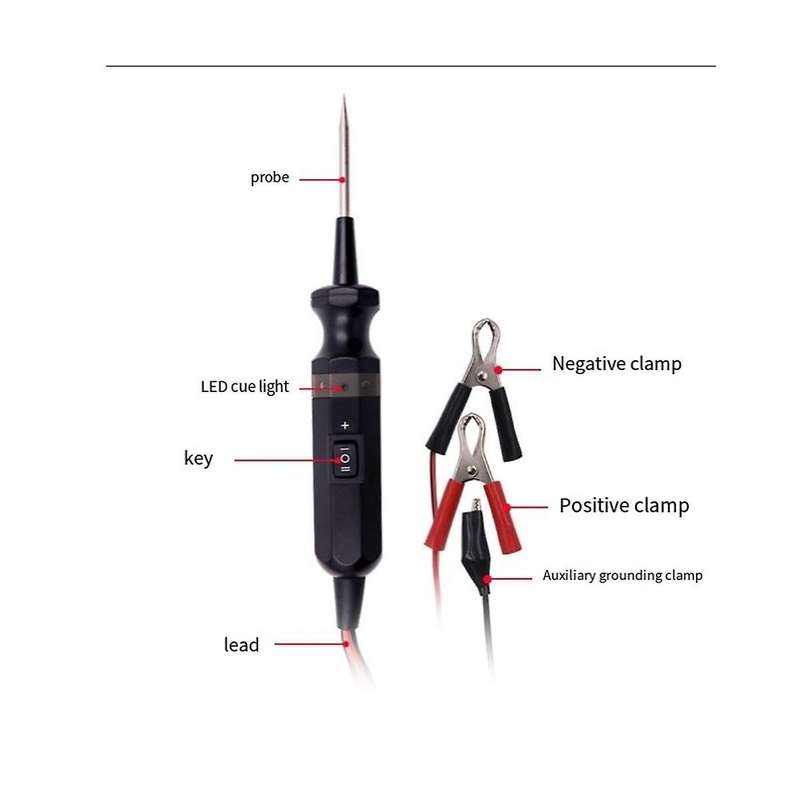 Car Circuit Tester Automotive Diagnostic Tool Voltage Electric Current Polarity Test Pen Detector