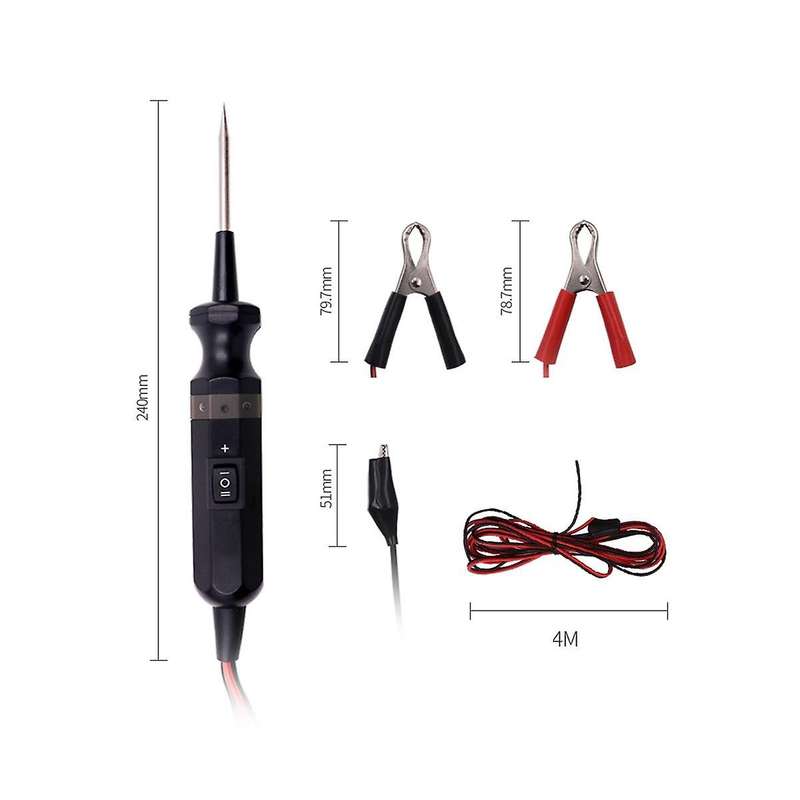 Car Circuit Tester Automotive Diagnostic Tool Voltage Electric Current Polarity Test Pen Detector