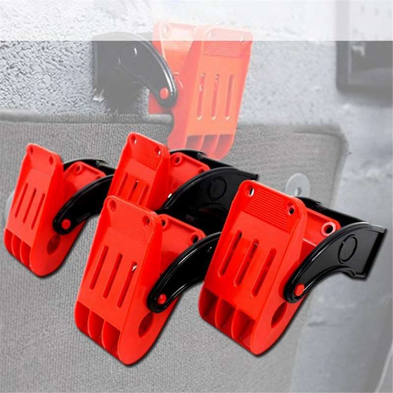 Car Cleaning Floor Mat Cleaning Hooks Carpet Wash Clamp Multifunctional Mat Clip Tools Auto Carpet W