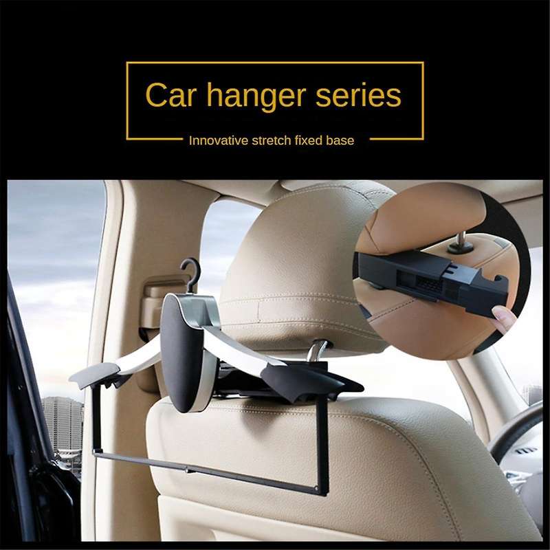 Car Clothes Hanger, Car Back Seat Headrest, Clothes and Coat Suit Hooks, Car Back Seat Backrest Fold
