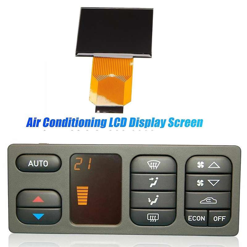 Car Climate Control Air Conditioning Lcd Display Screen for Saab 93 9-3 1999-2003 Pixel Repair Scre