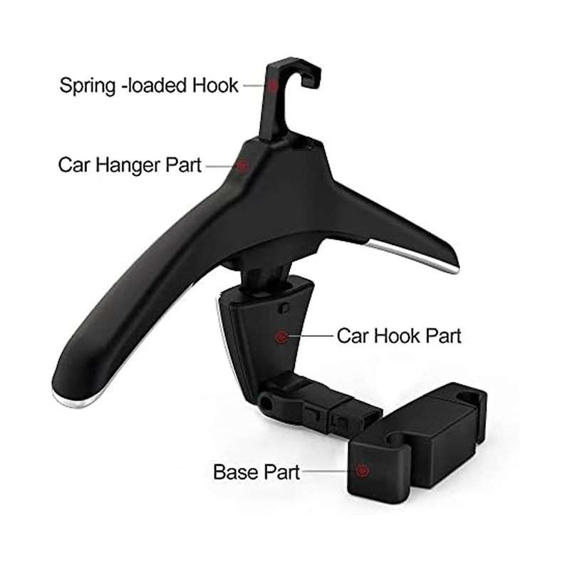 Car Clothes Hanger, Car Back Seat Headrest, Clothes Jacket Suit Hook, Car Rear Seat Back Airplane St