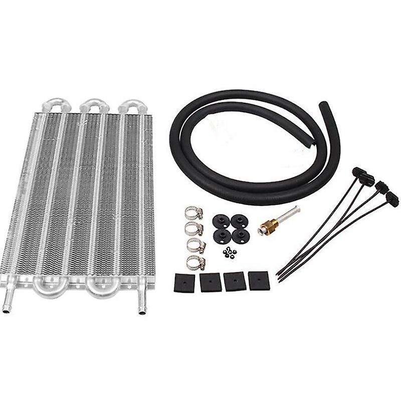 Car Condenser 6 Pass Tube and Fin Transmission Cooler Air Conditioning Tube Belt Condenser Aluminum