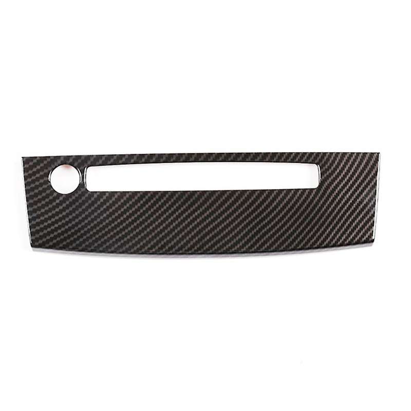 Car Console Air Conditioner CD Panel Decorative Cover Sticker Trim for 5 Series E60 2004-2010