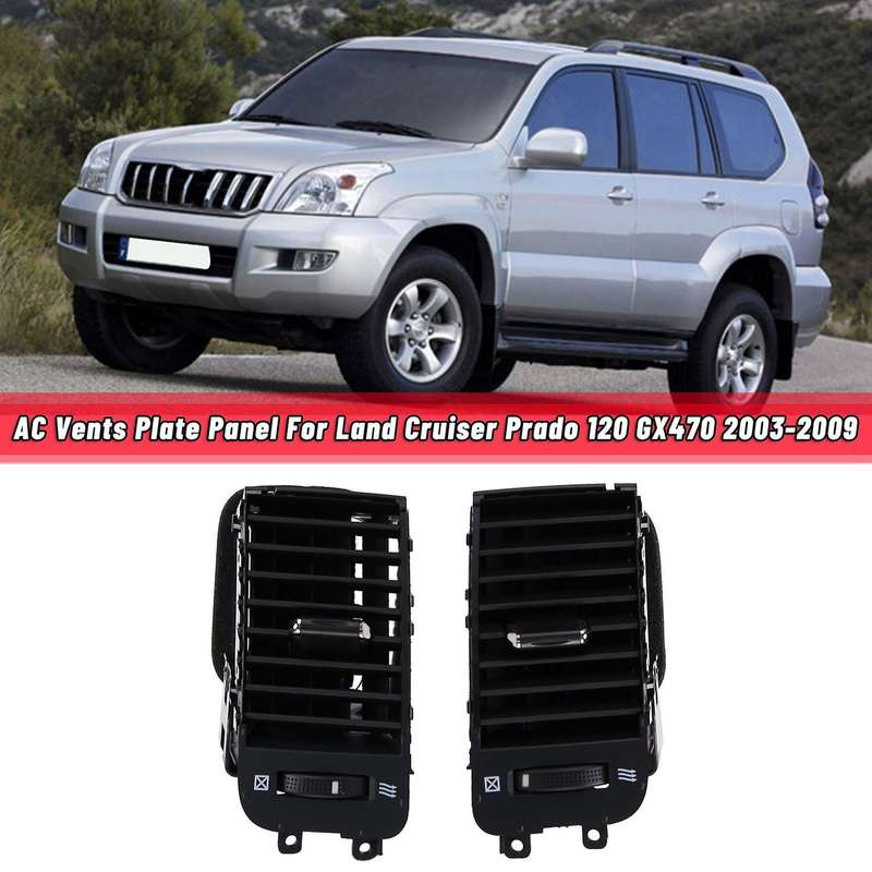 Car Conditioner Outlet A/C Conditioning Vents for Land Cruiser Prado 120 2003-2009