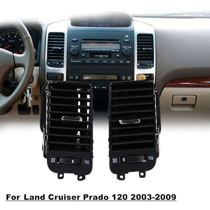 Car Conditioner Outlet A/C Conditioning Vents for Land Cruiser Prado 120 2003-2009