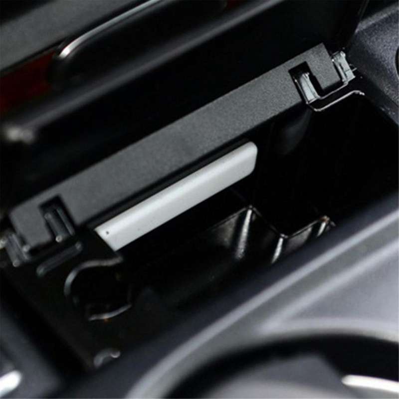 Car Console Ashtray for ML Class W166 Class W292 1668100330(Black)