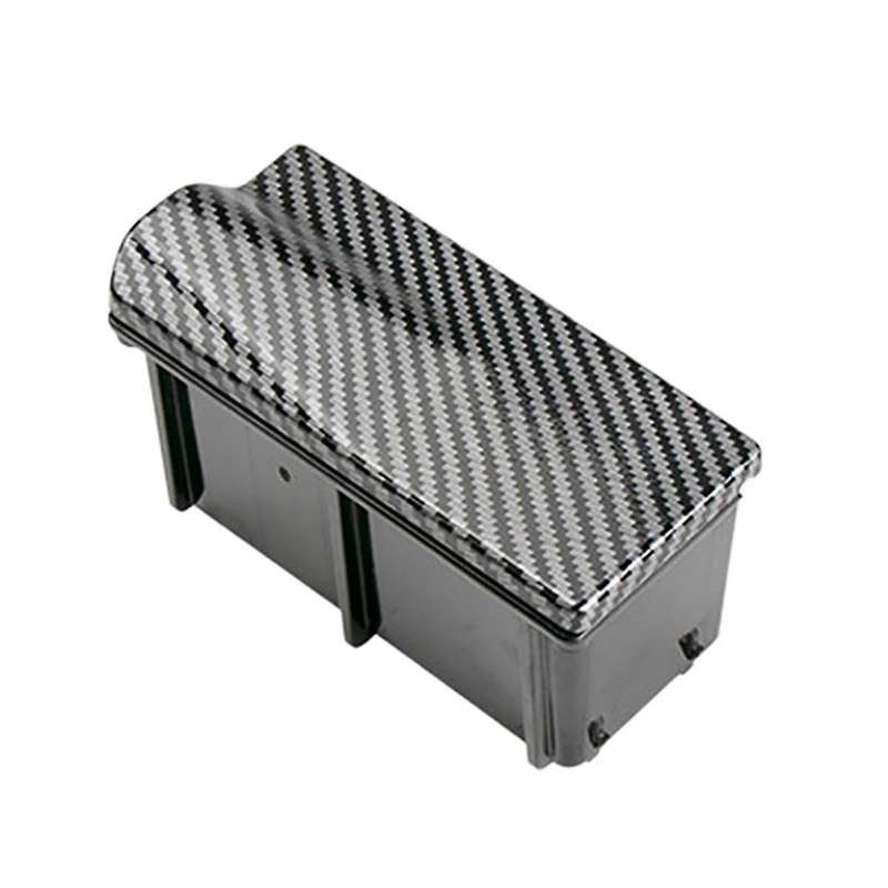 Car Console Ashtray for ML Class W166 Class W292 1668100330(Carbon Fiber Pattern)