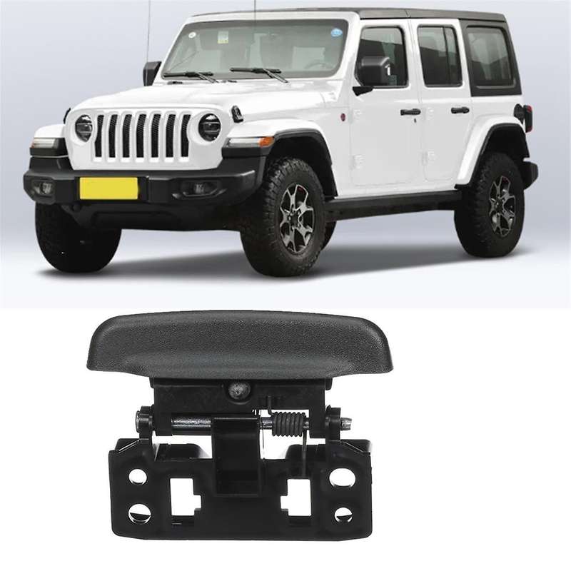 Car Console Armrest Cover Latch 68470797AA for Wrangler JL 2018-2023 Car Accessories