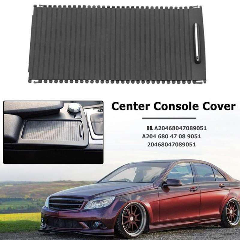 Car Console Cup Holder Panel Compatible Benz C Class W204 S204 E Class W212