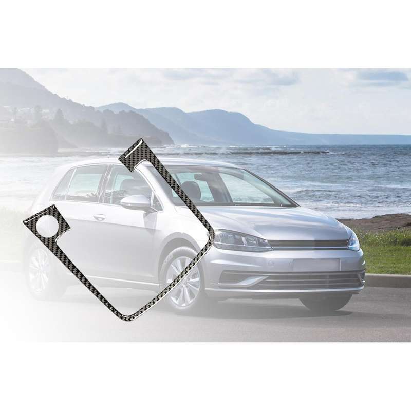 Car Console Gear Shift Box Panel Cover Trim Sticker for Golf 7 MK7 2013-2017