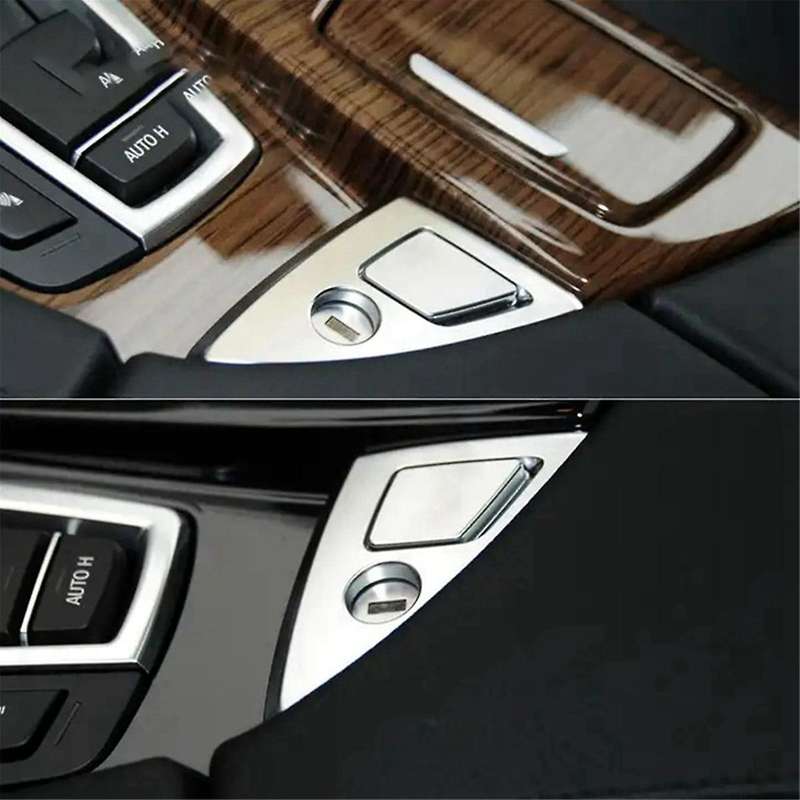 Car Console Lock Cylinder Trim Cover 51169171552 for 5-Series F10 F11 F18 2010-2016 Armrest Box Swit