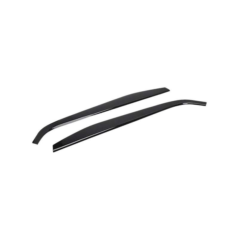 Car Console Panel Side Decorative Trim Cover Stickers for A Cla Class W177 C118 A180 A200 A220(blac