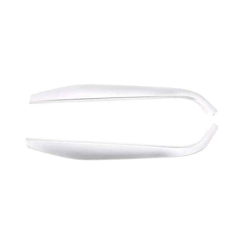 Car Console Panel Side Decorative Trim Cover Stickers for A CLA Class W177 C118 A180 A200 A220(Silv