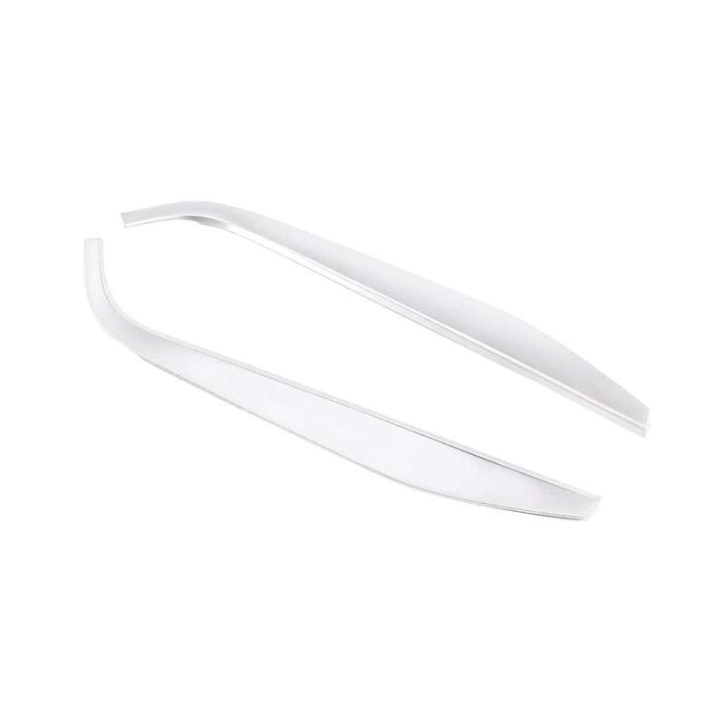 Car Console Panel Side Decorative Trim Cover Stickers for A CLA Class W177 C118 A180 A200 A220(Silv