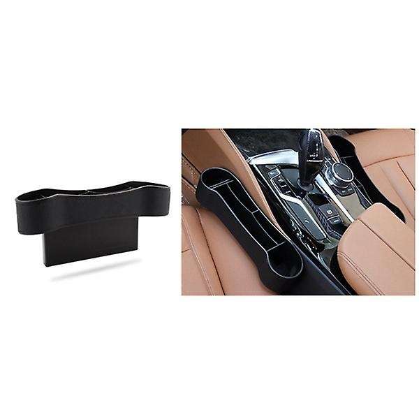 Car Console Side Pocket Organizer -Auto Console spaceFiller for Cellphone Drink Cup Wallet Coin Key