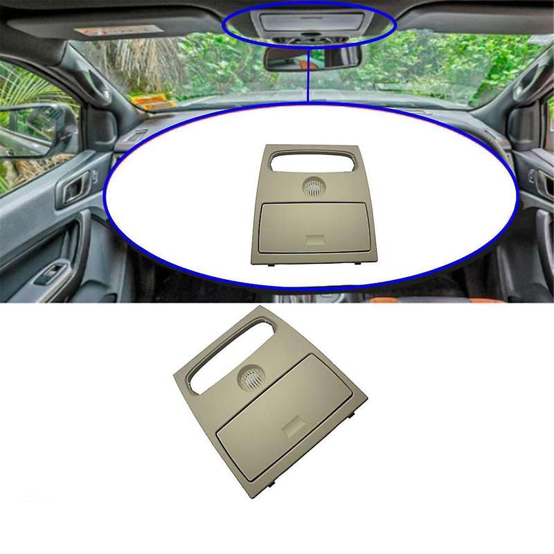 Car Console Roof Reading Light Glasses Box Trim Cover Cn15-a519a58-aa for Everest Bt50 2012-2019,a
