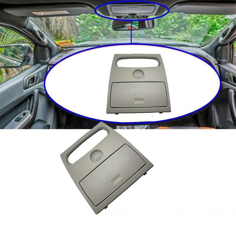 Car Console Roof Reading Light Glasses Box Trim Cover Cn15-a519a58-aa for Everest Bt50 2012-2019,b