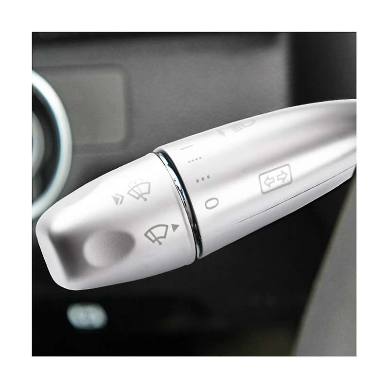 Car Console Steering Wheel Cruising Wiper Shift Lever Cover Decoration Trim for E Class W212 2010-2