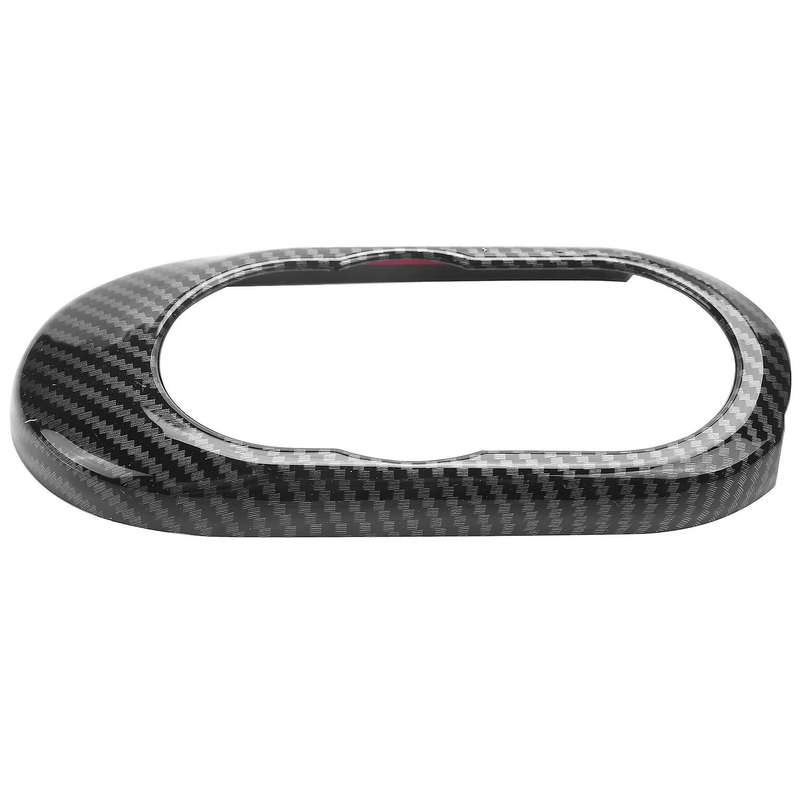 Car Control Console Panel for S F55 F56 F57 Car Interior Moulding Panel Cover Carbon Fibre Style