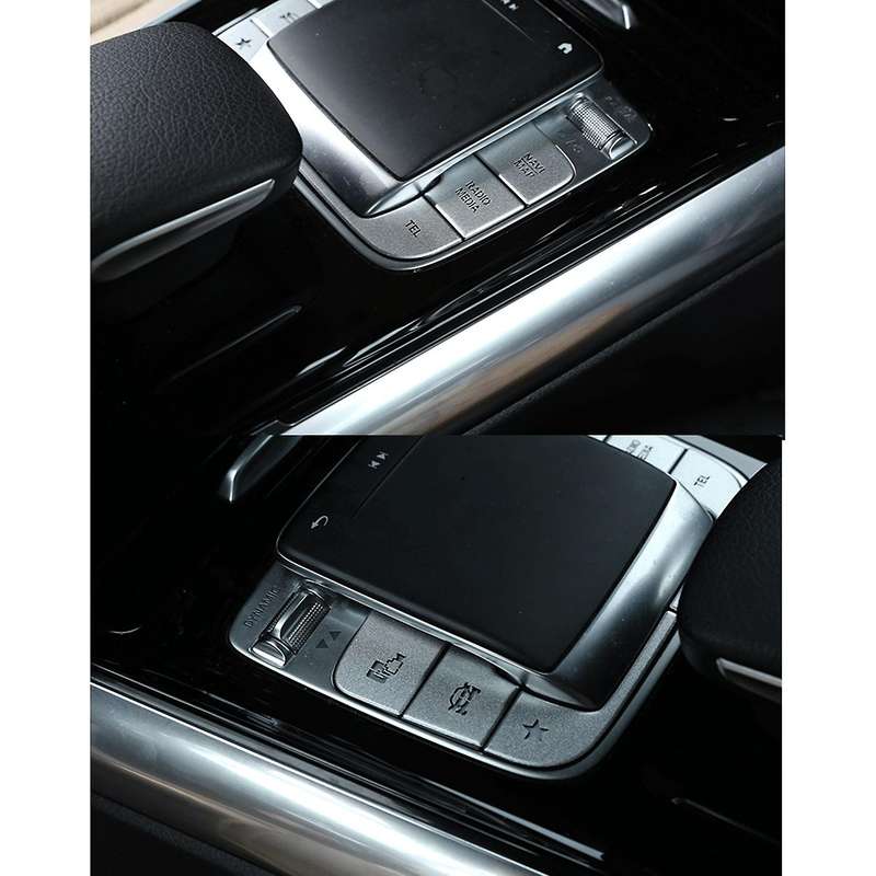 Car Control Center Mouse Touchpad Button Cover Trim for Class W177 W247 CLA GLA X247 2020