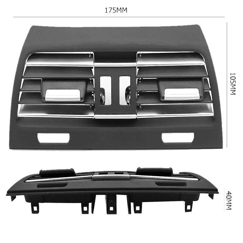 Car Console Vent Outlet Grille Cover Compatible BMW F01 F02 750I 2009-2015