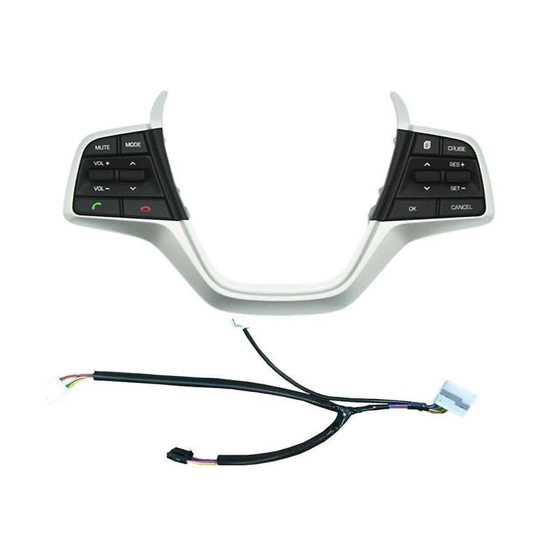Car Control Volume Channel Phone Control Steering Wheel Buttons Switch for 1.6l