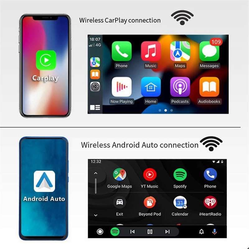 Car Conversion Adapter for Carplay Adapter Car Wired to Wireless Convert Smart Box Interconnect Ada