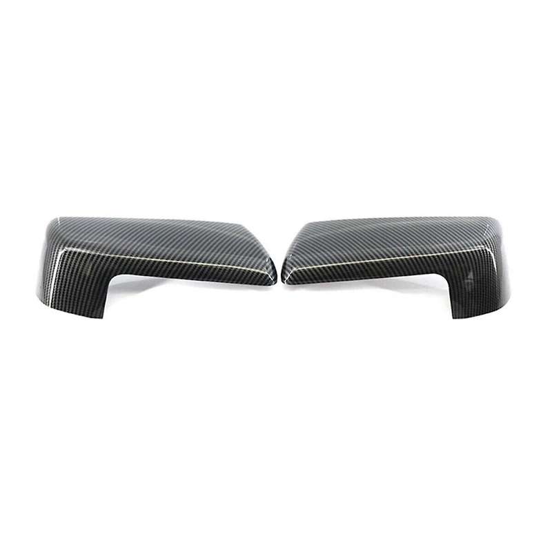 Car Conversion Glossy Black Rear View Mirror Covers Tape-on for 1500 2019-2023 94469253 84469252