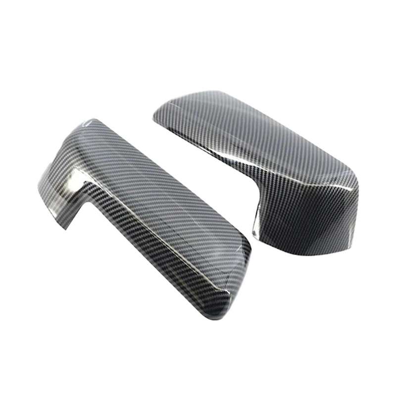 Car Conversion Carbon Festoon Rear View Mirror Covers Tape-on for 1500 2019-2023 94469253 84469252