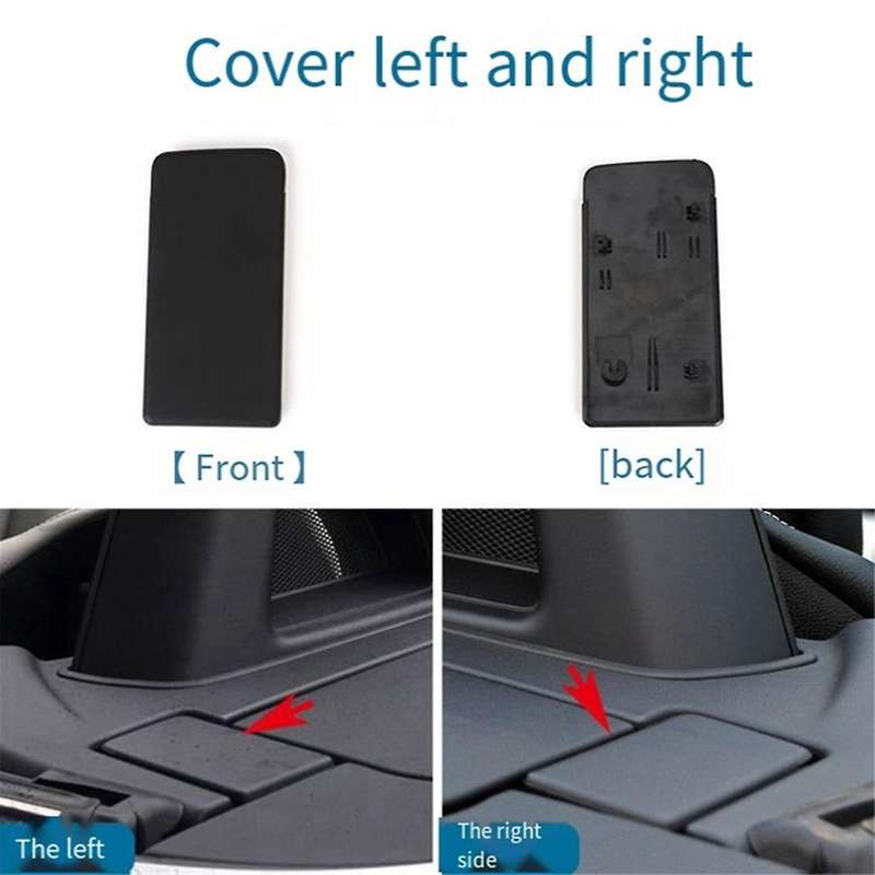 Car Convertible Left Rear Platform Cover for W172 Rear Platform Hinge Cover A1726903800 1726906800