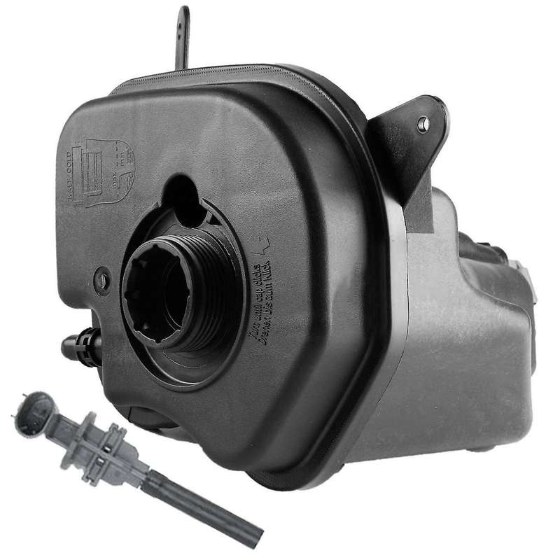 Car Coolant Overflow Bottle Expansion Tank Reservoir W /Sensor for  E70 E71 X5 X6 17137552546