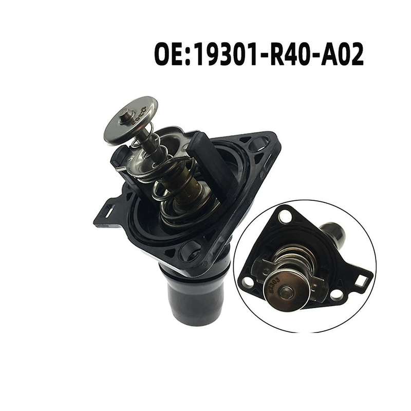 Car Coolant Thermostat Assembly Engine Coolant Thermostat for Accord Element 19301-RAA-A02 19301-RAA
