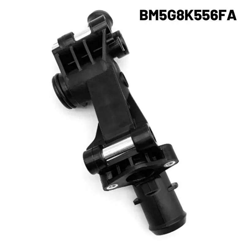 Car Coolant Thermostat Water Outlet Connector 1831795 BM5G-8K556- for Mondeo Focus MK3 1.6 2011-2015