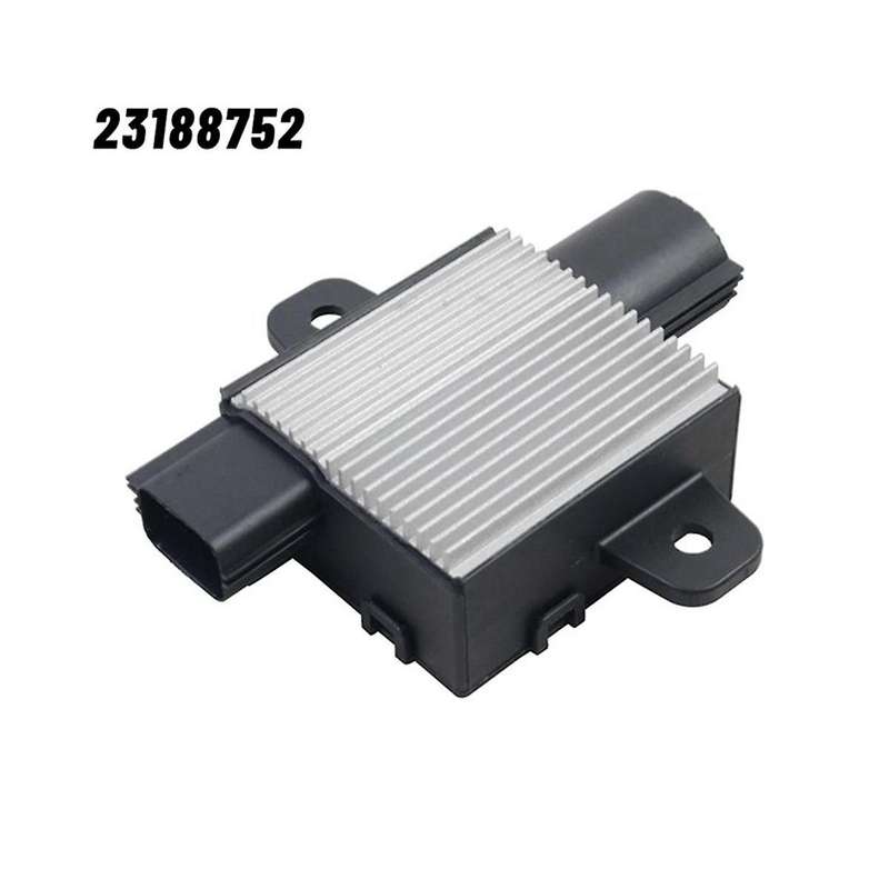 Car Cooling Fan Motor Control Module for 2015-2018 2014-2018 2016-2017 23188752