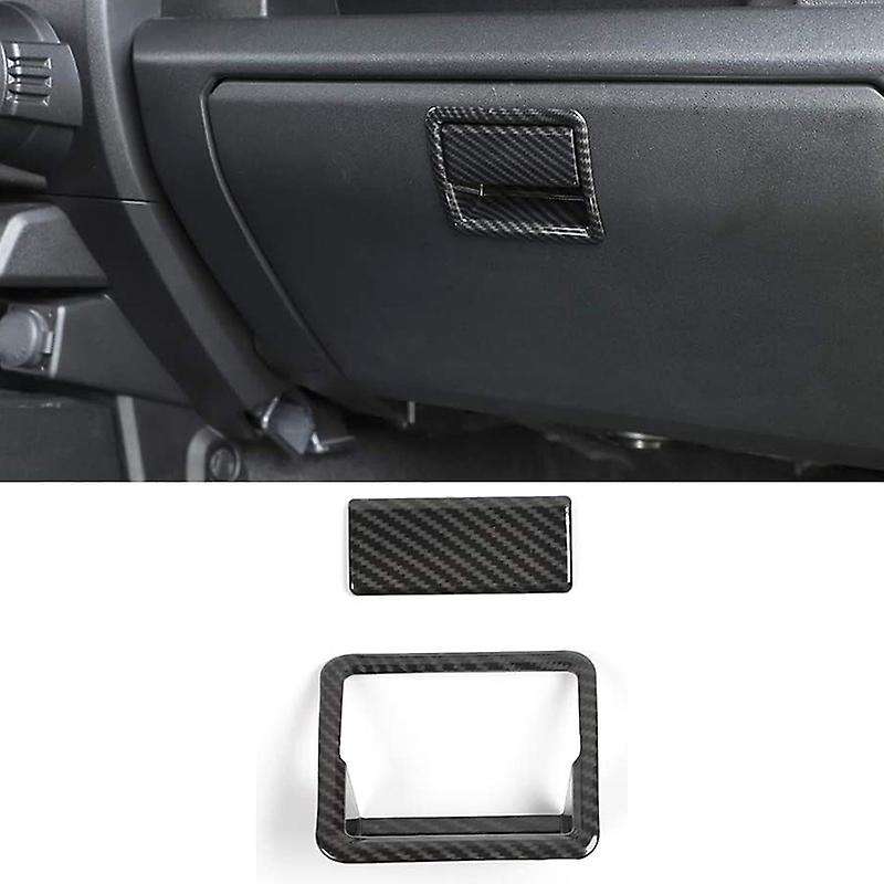 Car Co-Pilot Glove Box Handle Covers, Storage Box Switch Handle Decorative Cover for Jimny 2019-2020