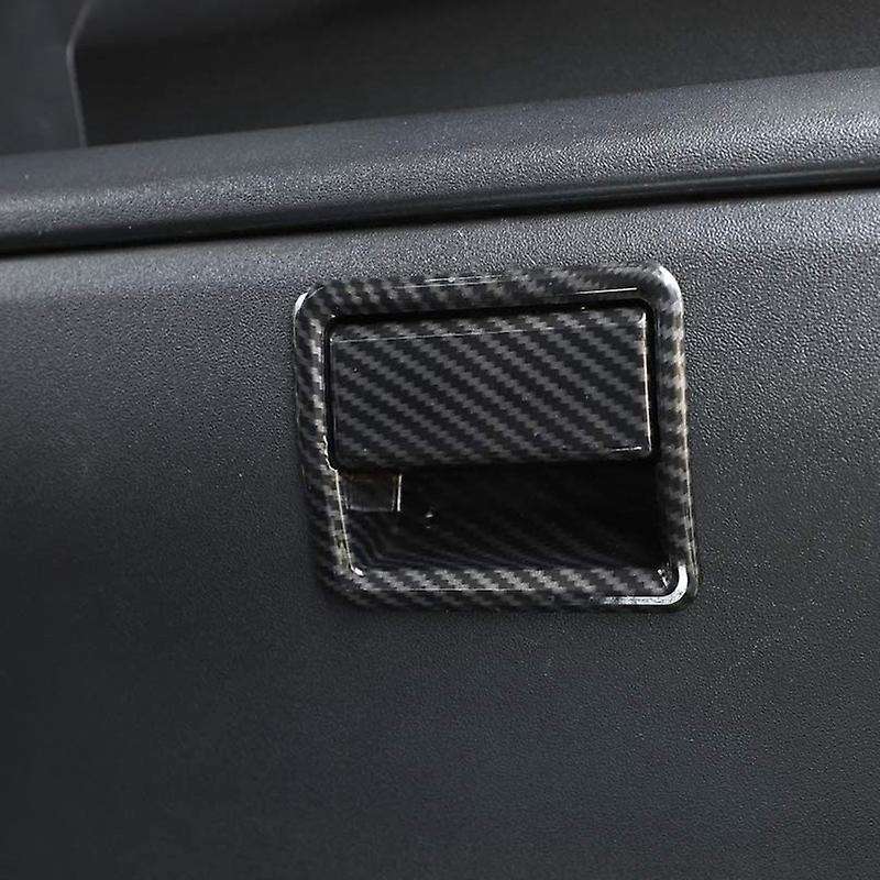 Car Co-Pilot Glove Box Handle Covers, Storage Box Switch Handle Decorative Cover for Jimny 2019-2020