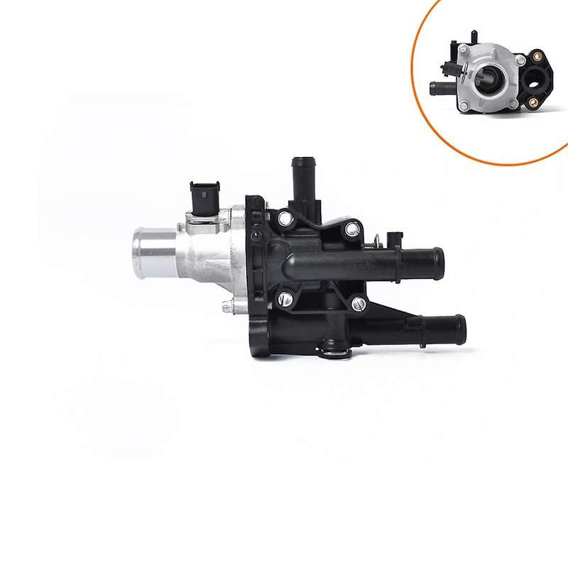 Car Cooling Water Thermostat Upper Front Axle Cooling Water Pipe Flange 1338256 25192230 for Opel