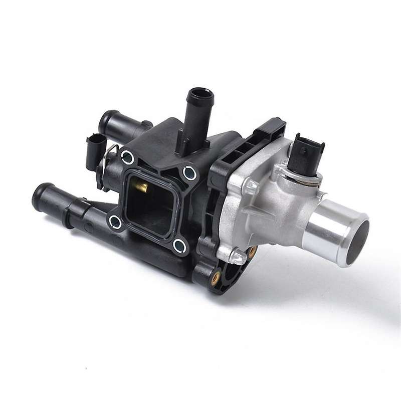 Car Cooling Water Thermostat Upper Front Axle Cooling Water Pipe Flange 1338256 25192230 for Opel