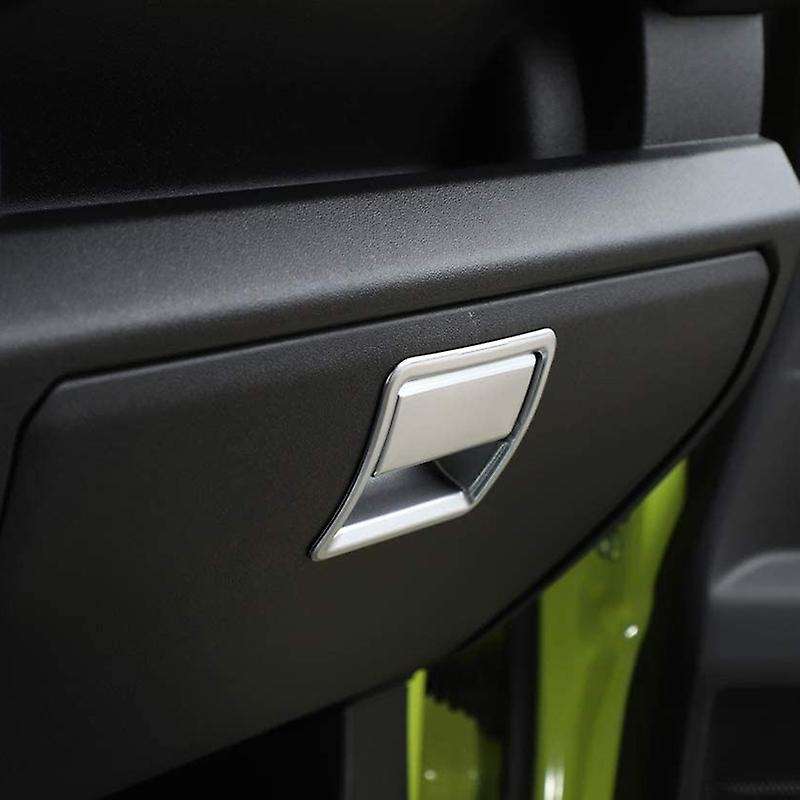 Car Co-Pilot Glove Box Handle Covers, Storage Box Switch Handle Decorative Cover for Jimny 2019-2020