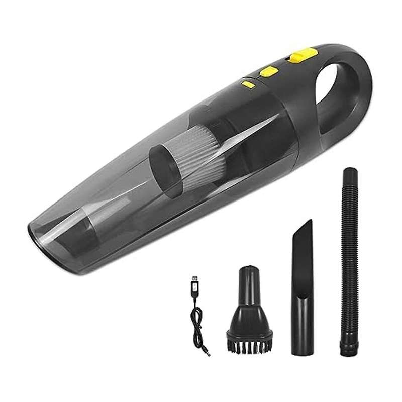 Car Cordless Vacuum Cleaner, High Power Mini Handheld Car Vacuum Cleaner, 4500 Pa Suction Power, wit