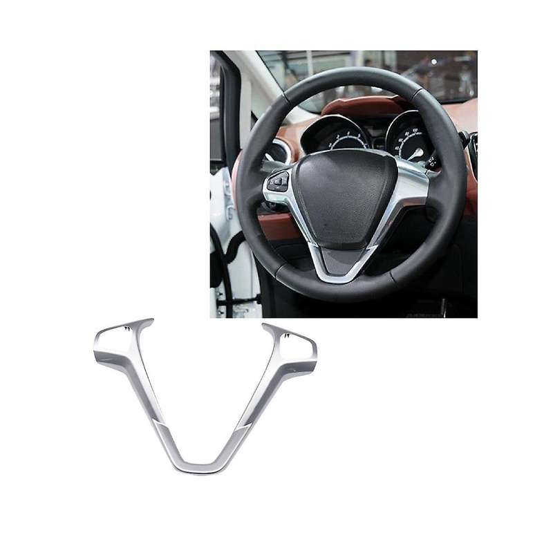 Car Cruise Control Button Panel Steering Wheel Frame Accessories for Fiesta Mk7 Mk8 St Ecosport 201
