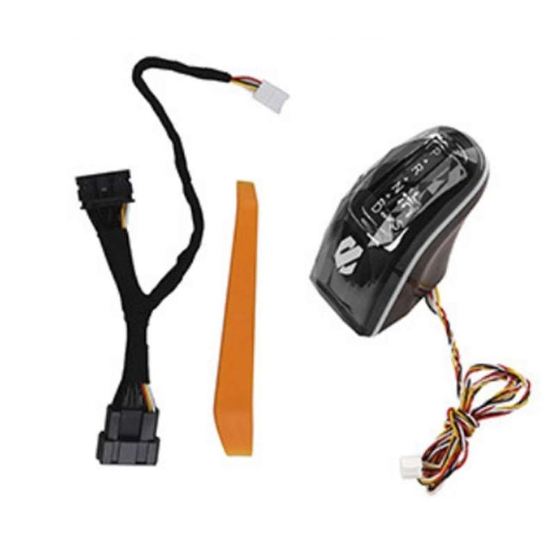 Car Crystal Gear Shift Knob Shift Handball Shifter Head with Ambient Light for ALPHARD 40 Series 202